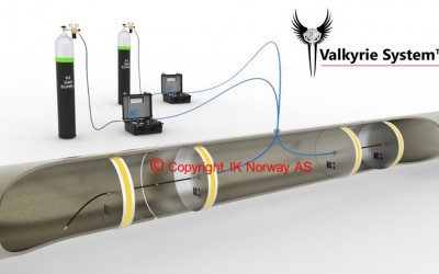 3D render of Specialised Backgas Solution for New Installation Hook up